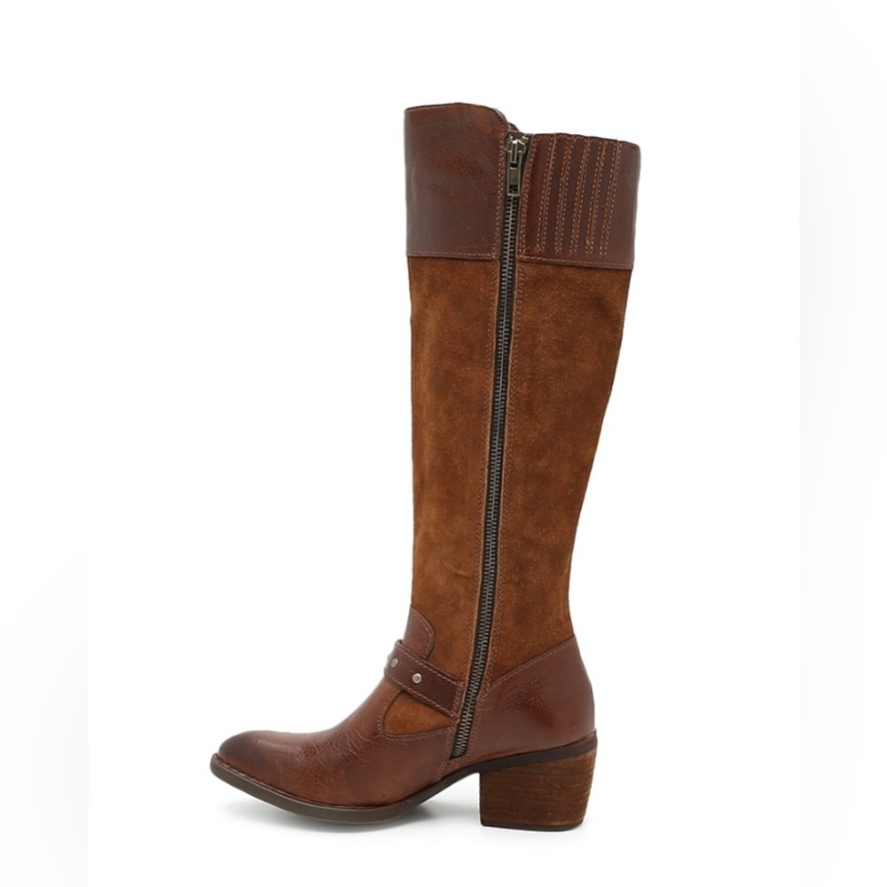 Brown Born Alize Wide Calf Boot